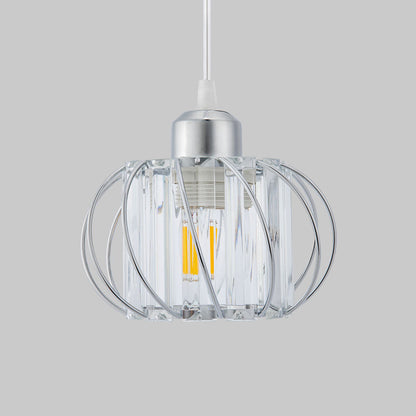 Lampa Sufitowa Do Przedpokoju | Szklana