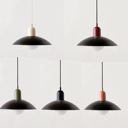 Lampa Sufitowa Bauhaus | Kolorowa Lampa Szklana