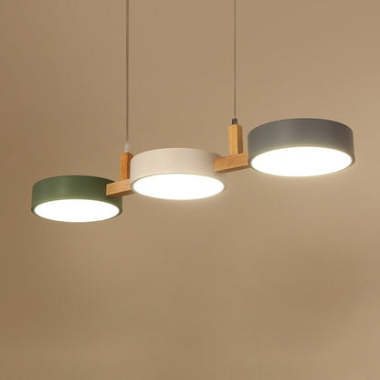 Lampa Sufitowa LED Do Salonu | 3-Częściowa