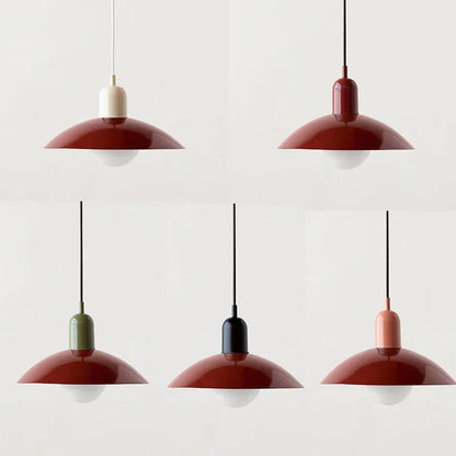 Lampa Sufitowa Bauhaus | Kolorowa Lampa Szklana