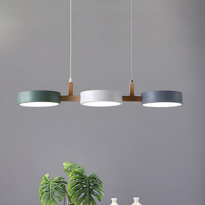 Lampa Sufitowa LED Do Salonu | 3-Częściowa