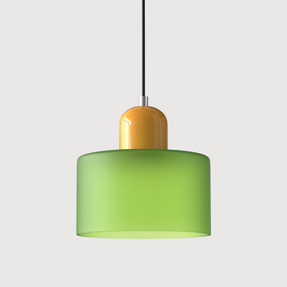 Lampa Wisząca Szklana Bauhaus | Design LED Światło