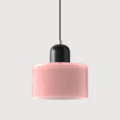 Lampa Wisząca Szklana Bauhaus | Design LED Światło