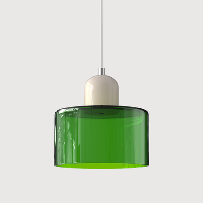 Lampa Wisząca Szklana Bauhaus | Design LED Światło