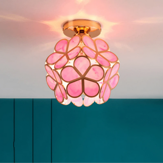 Lampa Sufitowa LED Kwiatowa | Nowoczesna