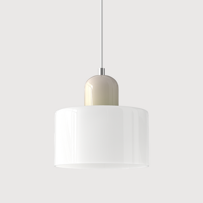 Lampa Wisząca Szklana Bauhaus | Design LED Światło
