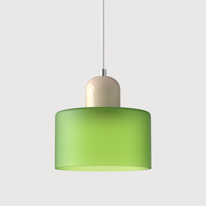 Lampa Wisząca Szklana Bauhaus | Design LED Światło