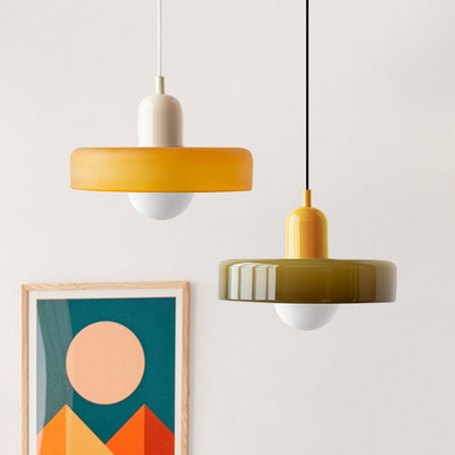 Kolorowa Lampa Wisząca Bauhaus | Design Do Salonu I Jadalni