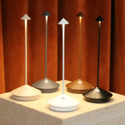 Bezprzewodowa Lampa Stołowa LED Z Akumulatorem | Ściemniana