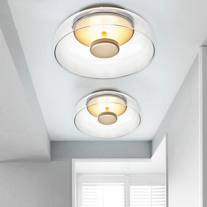 Sufitowa Lampa LED Ze Szkła | Pusta