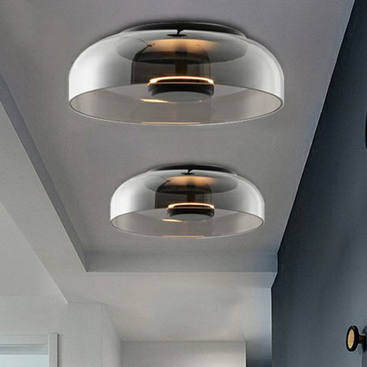 Sufitowa Lampa LED Ze Szkła | Pusta