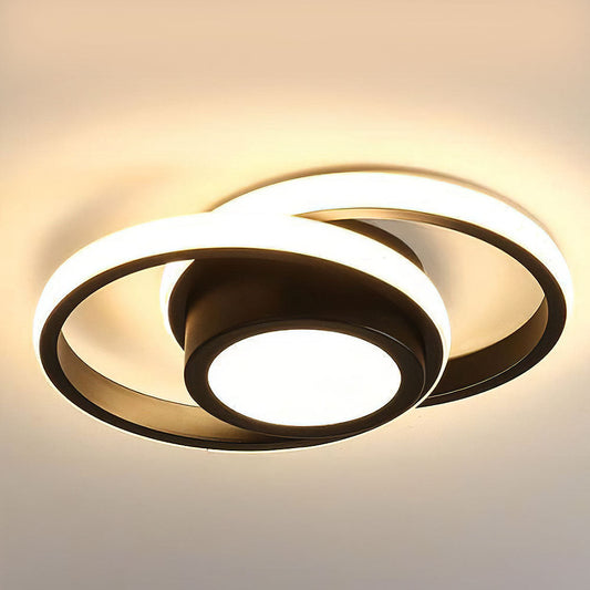 Halo Duo Lampa Sufitowa LED | Podwójny Pierścień
