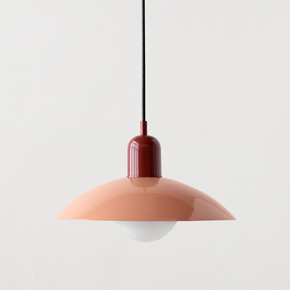 Lampa Sufitowa Bauhaus | Kolorowa Lampa Szklana