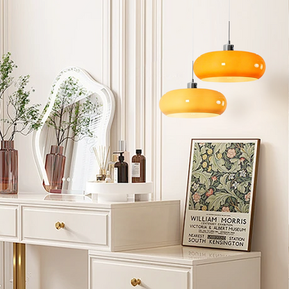 Szklana Lampa Sufitowa Bauhaus | Salon