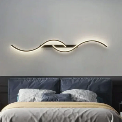 Lampa Ścienna LED Do Salonu | Pleciona