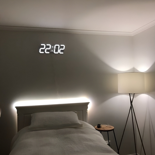3D LED Zegar Ścienny | Nowoczesny