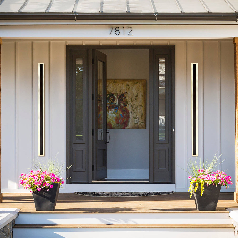 Podłużna Lampa Ścienna LED | Zewnętrzna