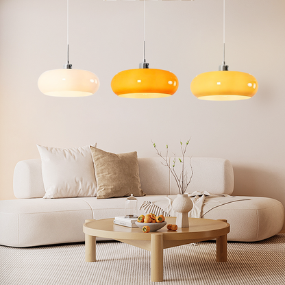 Szklana Lampa Sufitowa Bauhaus | Salon