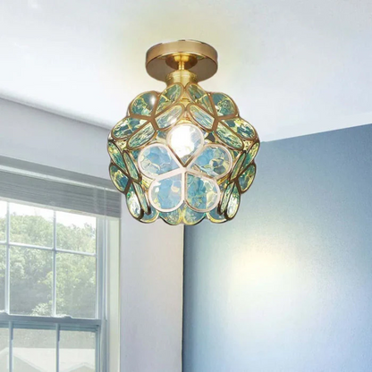 Lampa Sufitowa LED Kwiatowa | Nowoczesna