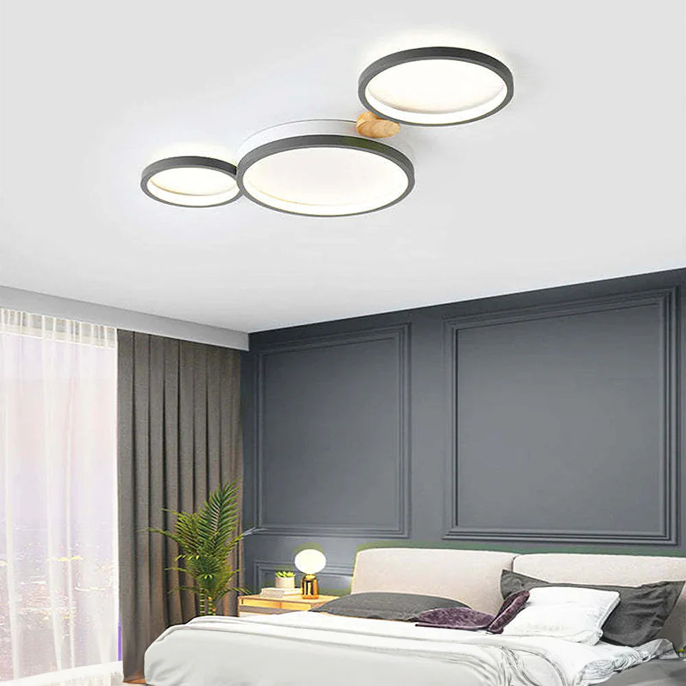 Lampa Sufitowa LED Do Salonu | Układ Okrągły