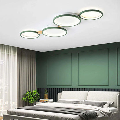 Lampa Sufitowa LED Do Salonu | Układ Okrągły