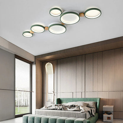 Lampa Sufitowa LED Do Salonu | Układ Okrągły