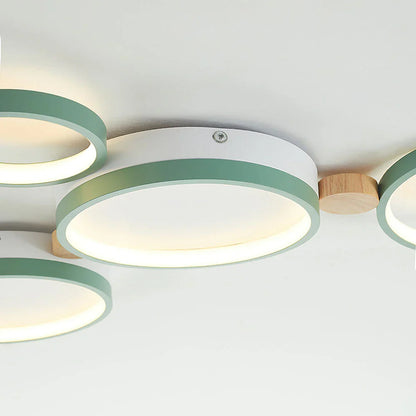 Lampa Sufitowa LED Do Salonu | Układ Okrągły