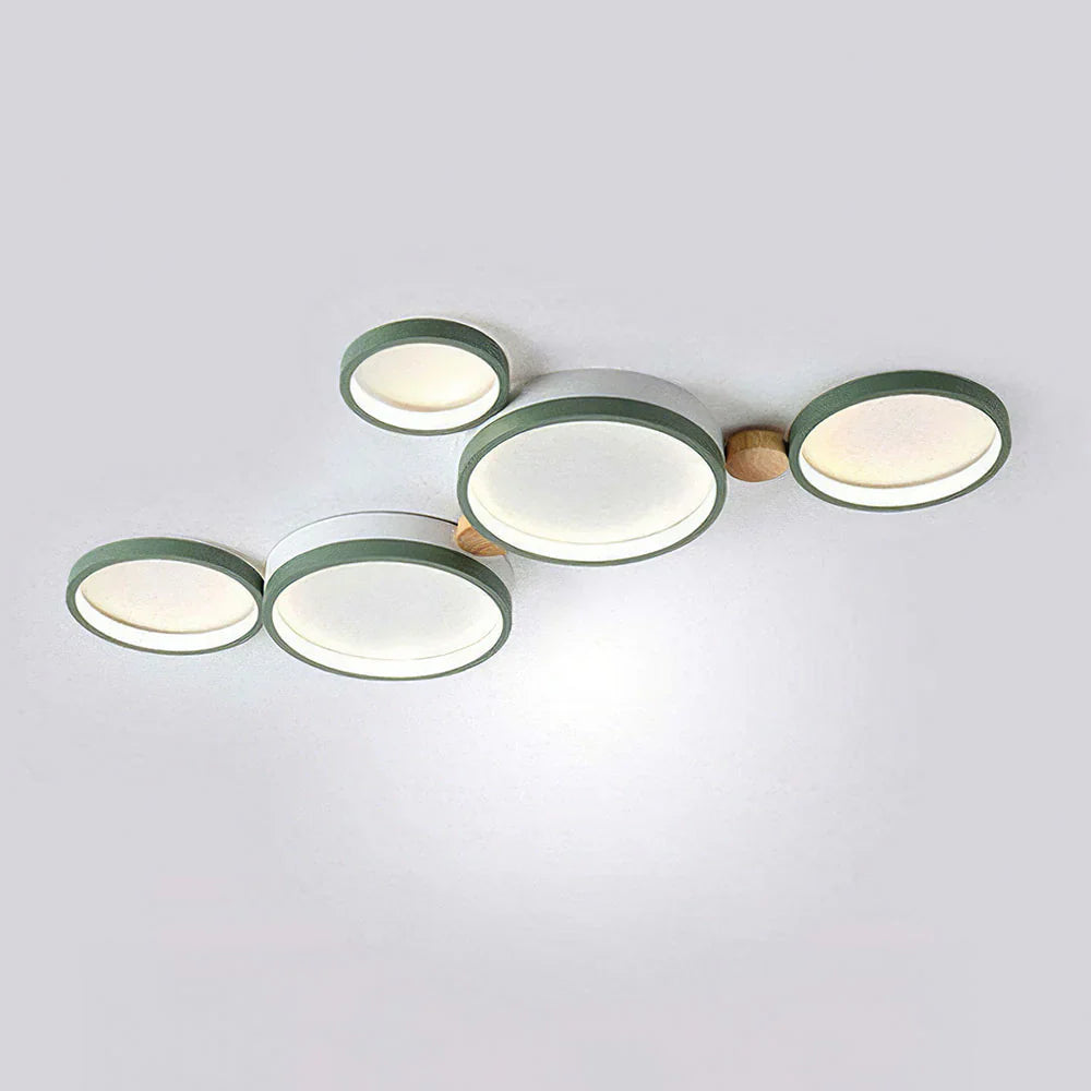 Lampa Sufitowa LED Do Salonu | Układ Okrągły