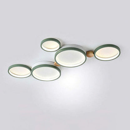 Lampa Sufitowa LED Do Salonu | Układ Okrągły