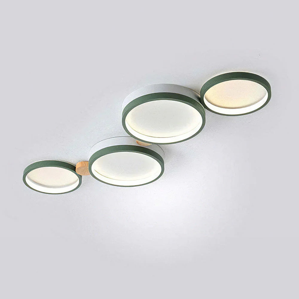 Lampa Sufitowa LED Do Salonu | Układ Okrągły