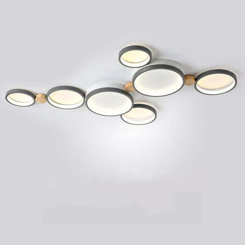 Lampa Sufitowa LED Do Salonu | Układ Okrągły