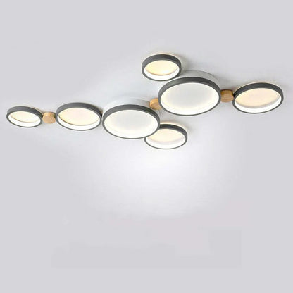 Lampa Sufitowa LED Do Salonu | Układ Okrągły