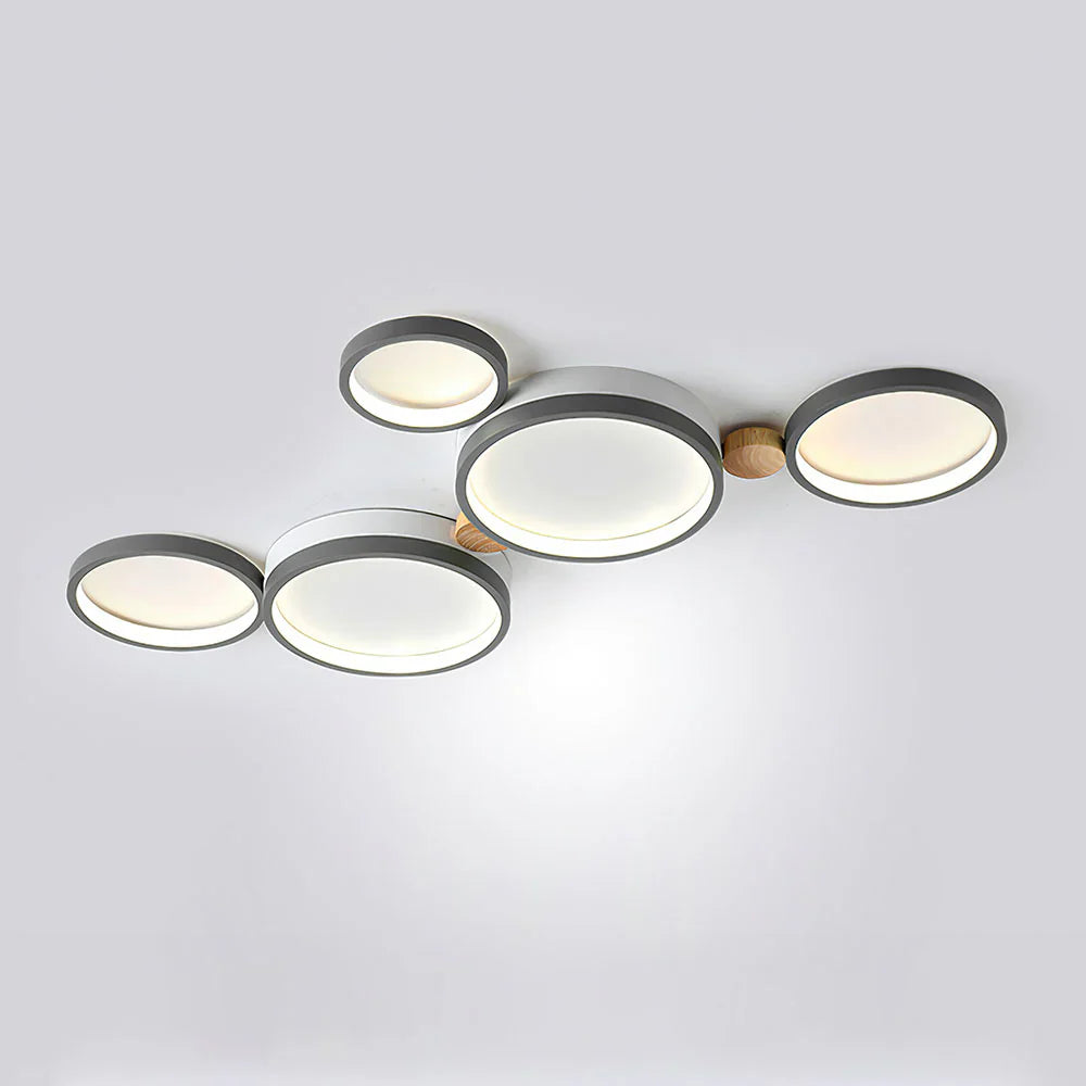 Lampa Sufitowa LED Do Salonu | Układ Okrągły