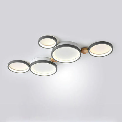 Lampa Sufitowa LED Do Salonu | Układ Okrągły