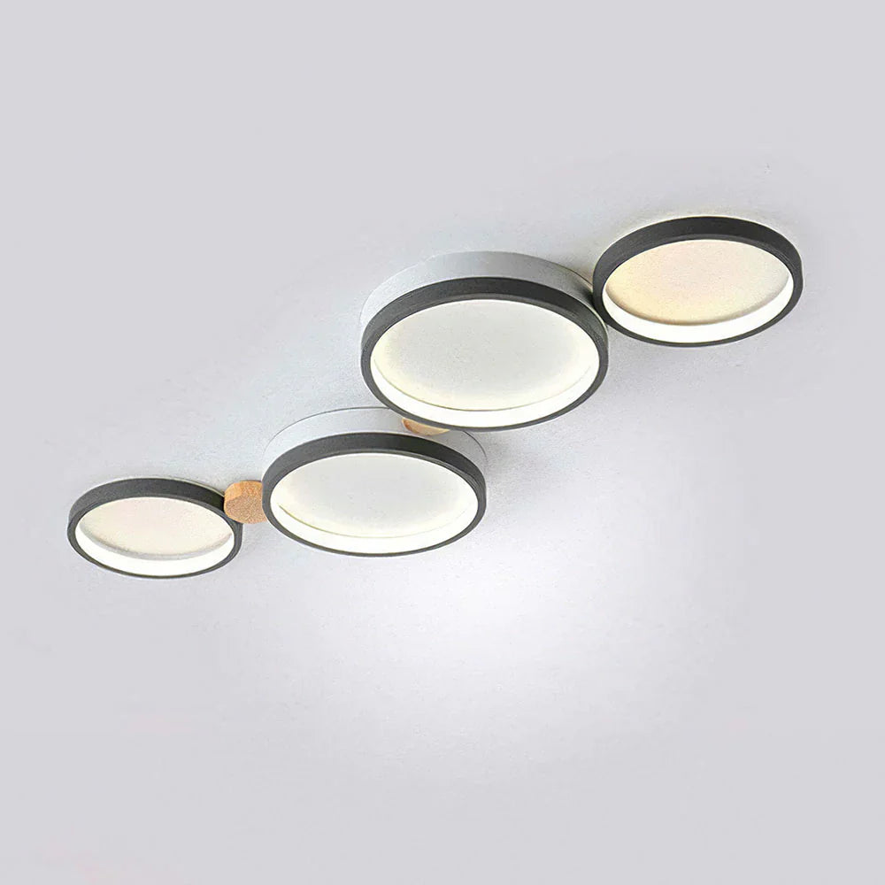 Lampa Sufitowa LED Do Salonu | Układ Okrągły