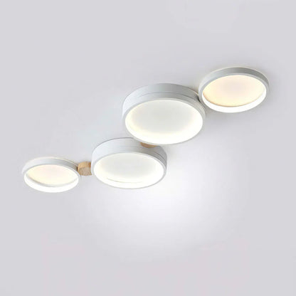 Lampa Sufitowa LED Do Salonu | Układ Okrągły