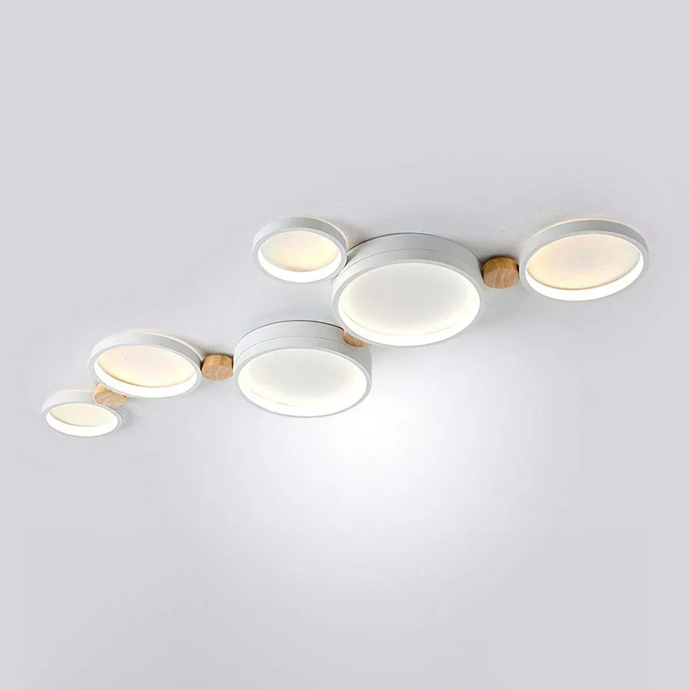 Lampa Sufitowa LED Do Salonu | Układ Okrągły