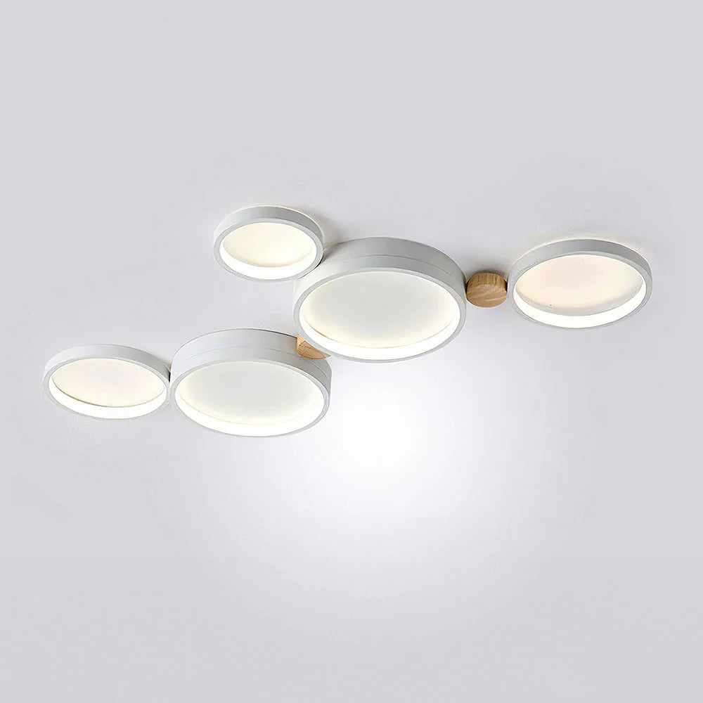 Lampa Sufitowa LED Do Salonu | Układ Okrągły