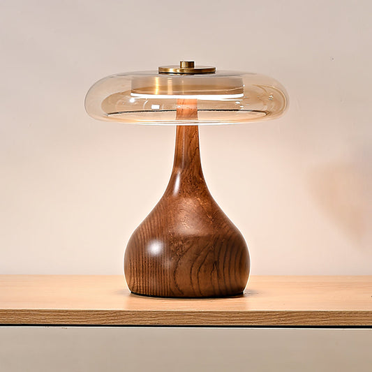 Antyczna Lampa Stołowa | W Kształcie Grzyba