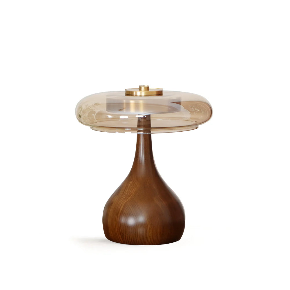 Antyczna Lampa Stołowa | W Kształcie Grzyba