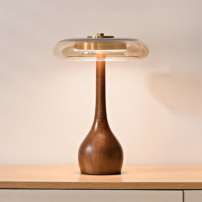 Antyczna Lampa Stołowa | W Kształcie Grzyba
