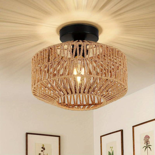 Boho Lampa Sufitowa LED | Do Salonu I Sypialni