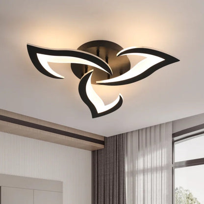 Lampa Sufitowa Do Salonu | W Kształcie Kwiatu