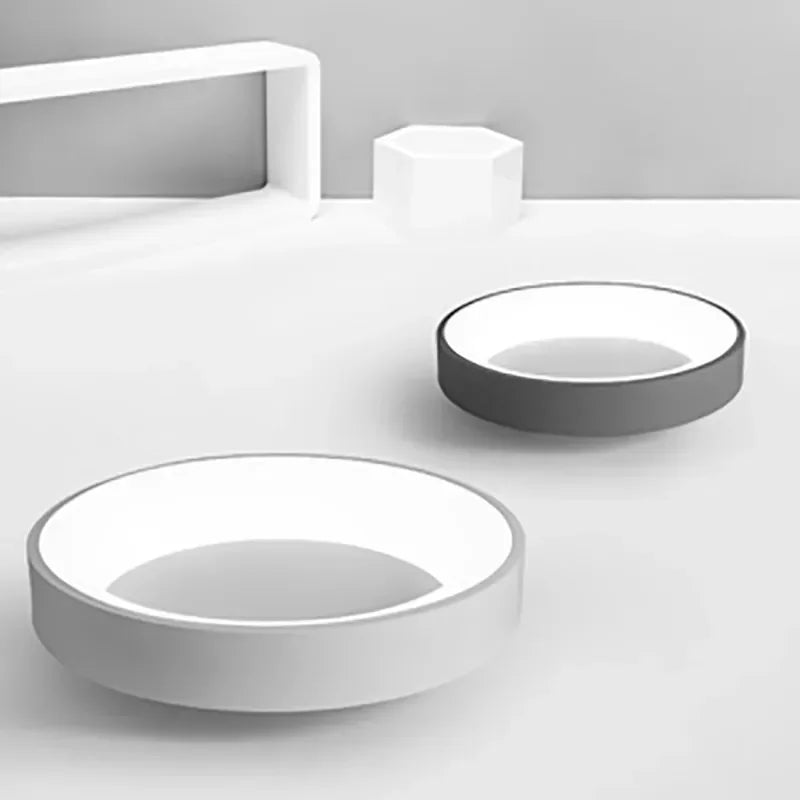 Nordyczna Okrągła Lampa Sufitowa LED | Do Salonu