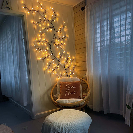 Decoracyjna Lampa Ścienna LED | Do Wewnątrz I Na Zewnątrz