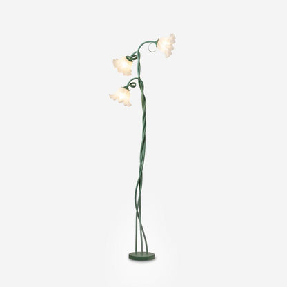 Lampa Stojąca Do Salonu | Kwiatowy Kształt