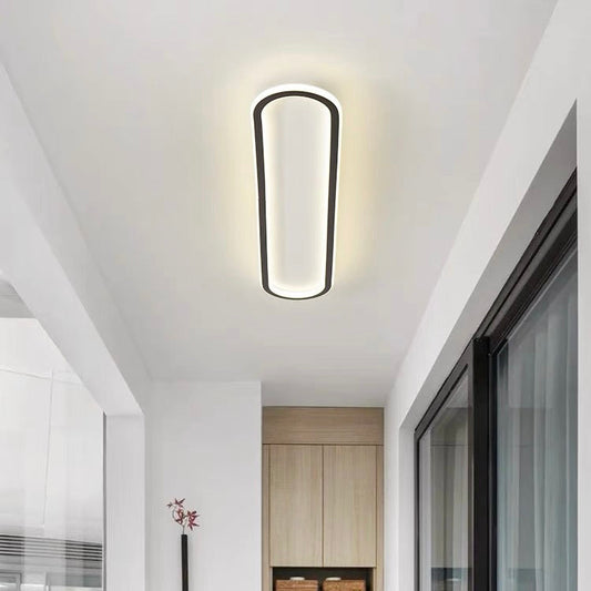 Lampa LED Sufitowa Owalna | Oświetlenie Korytarza