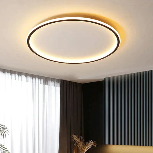 Okrągła Lampa Sufitowa LED | Do Salonu I Sypialni