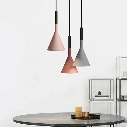 Laval Lampa Wisząca Do Salonu | Imitacja Betonu
