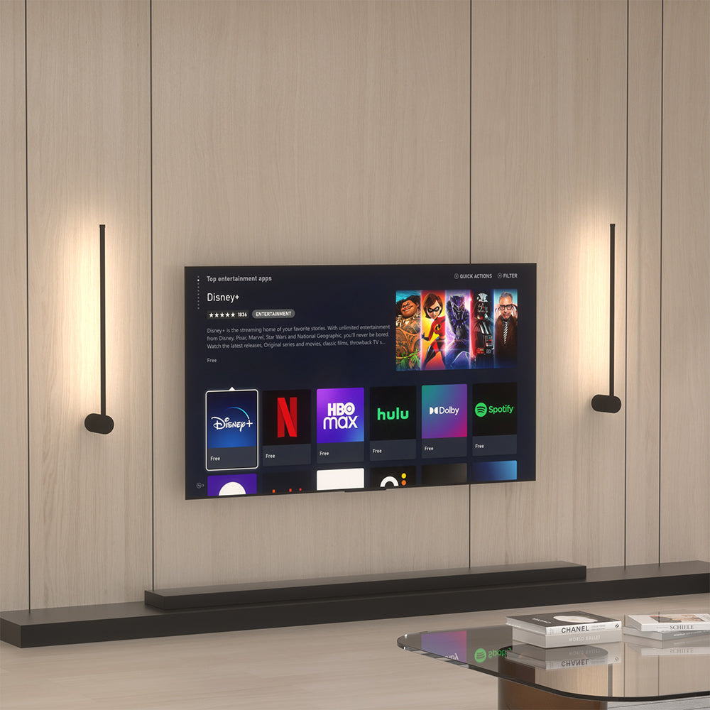 Lampa Ścienna LED | Liniowy Design Do Nowoczesnych Wnętrz